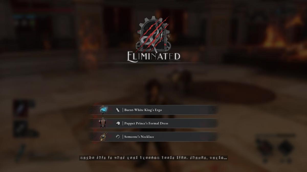 The Lies of P Boss Rewards drop