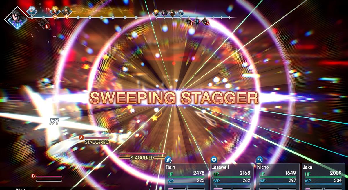 Final Fantasy Resonance Sweeping Stagger