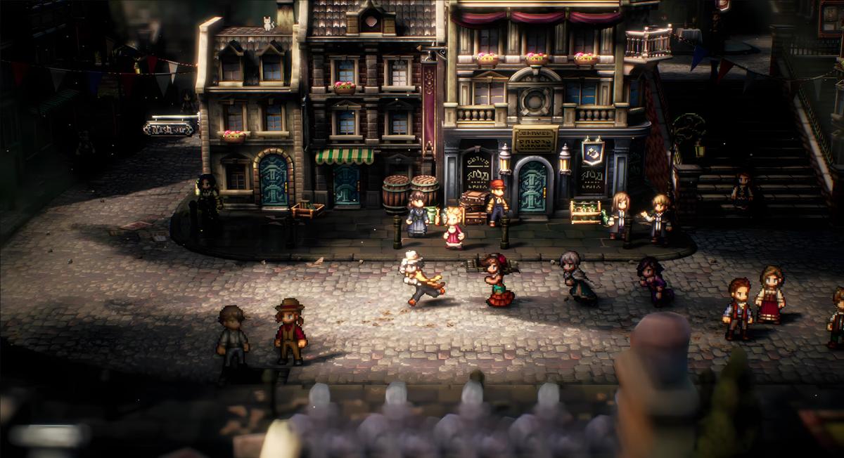 Octopath Traveler 2 Town
