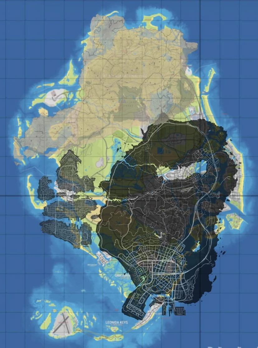GTA 6 New Map Vice City