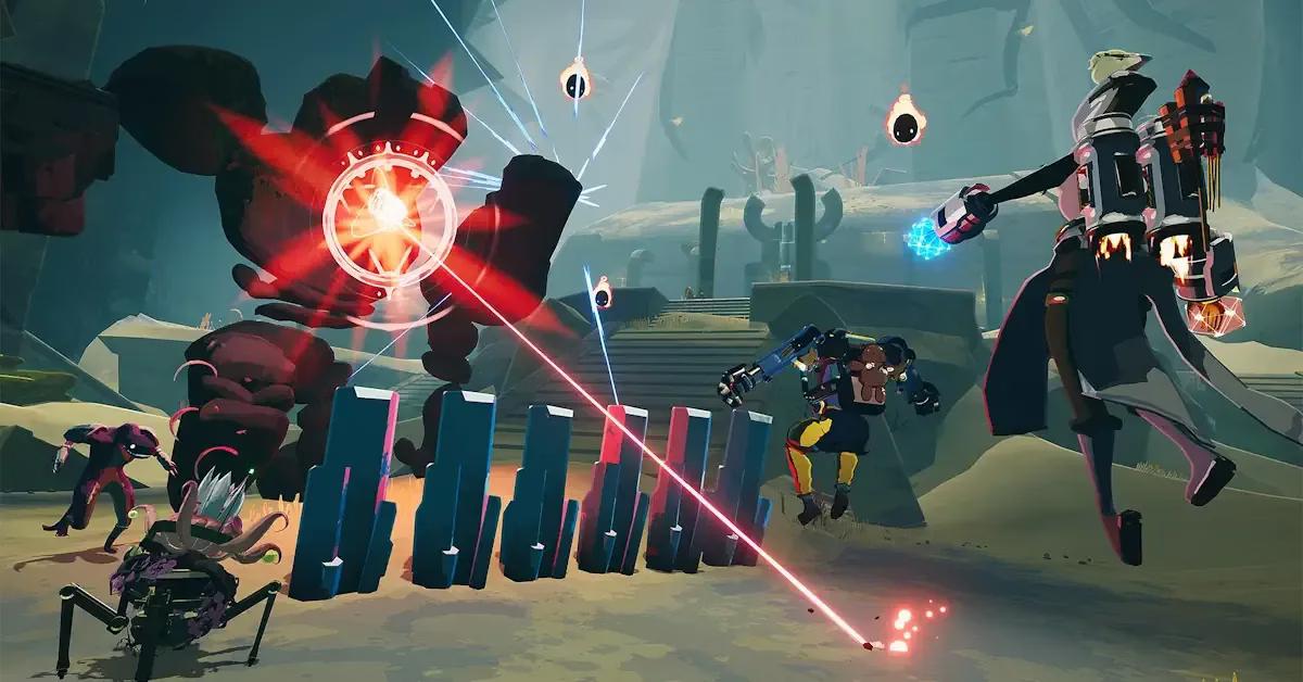 PAX East showcase of Risk of Rain 2 DLC Alloyed Collective
