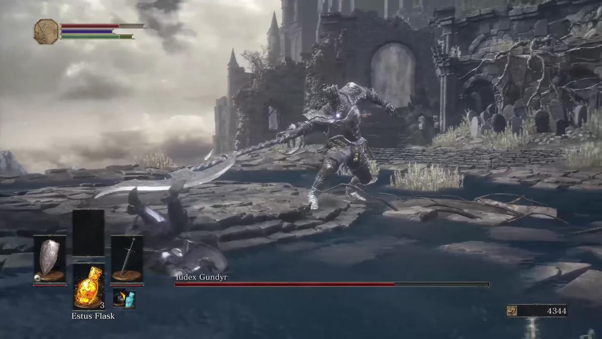 Dark Souls III - dodge roll