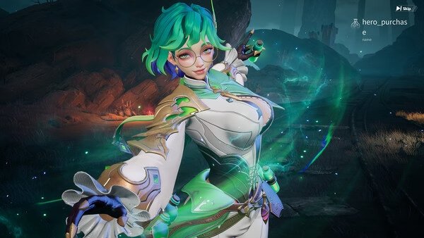Game screenshot from Torchlight: Infinite featuring a character in ornate armor casting a glowing spell in a mystical landscape.