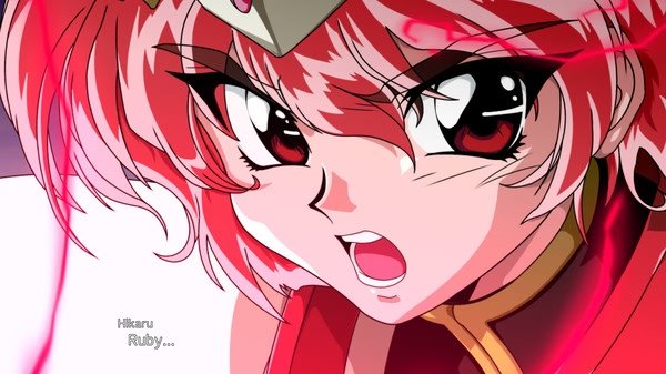 Screenshot from Super Robot Wars 30 featuring a close-up of a character with red hair and intense expression.